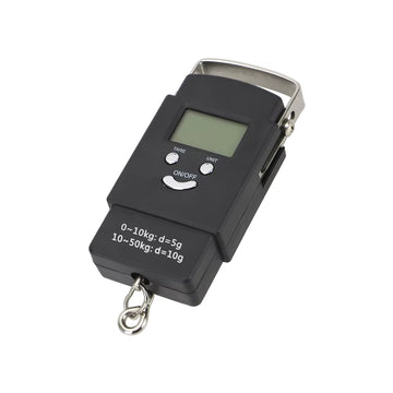 Hanging Digital Weighing Scale Home Tool 50Kg/110Lb LCD Electronic Scale for Fishing Luggage Travel Portable