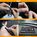 Silicone Car Anti-Slip Mat Auto Phone Holder Non Slip Sticky anti Slide Dash Phone Mount Parking Number Card Car Pad Mat Gadgets