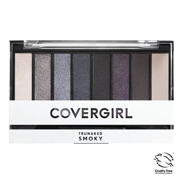 Trunaked Eyeshadow Palette, 820 Smokey, 0.23 Oz, Eyeshadow Palette, Natural Looks Eyeshadow, Natural Eyeshadow, Nude Eyeshadow Palette, Neutral Shades