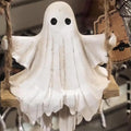 Ghost on a Tree Swing - Swinging Shadows 2025 New Cute Spooky Figurine for Halloween Indoor Outdoor Decorative Sculptures Gift Ornaments 11