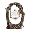 Ghost on a Tree Swing - Swinging Shadows 2025 New Cute Spooky Figurine for Halloween Indoor Outdoor Decorative Sculptures Gift Ornaments 11