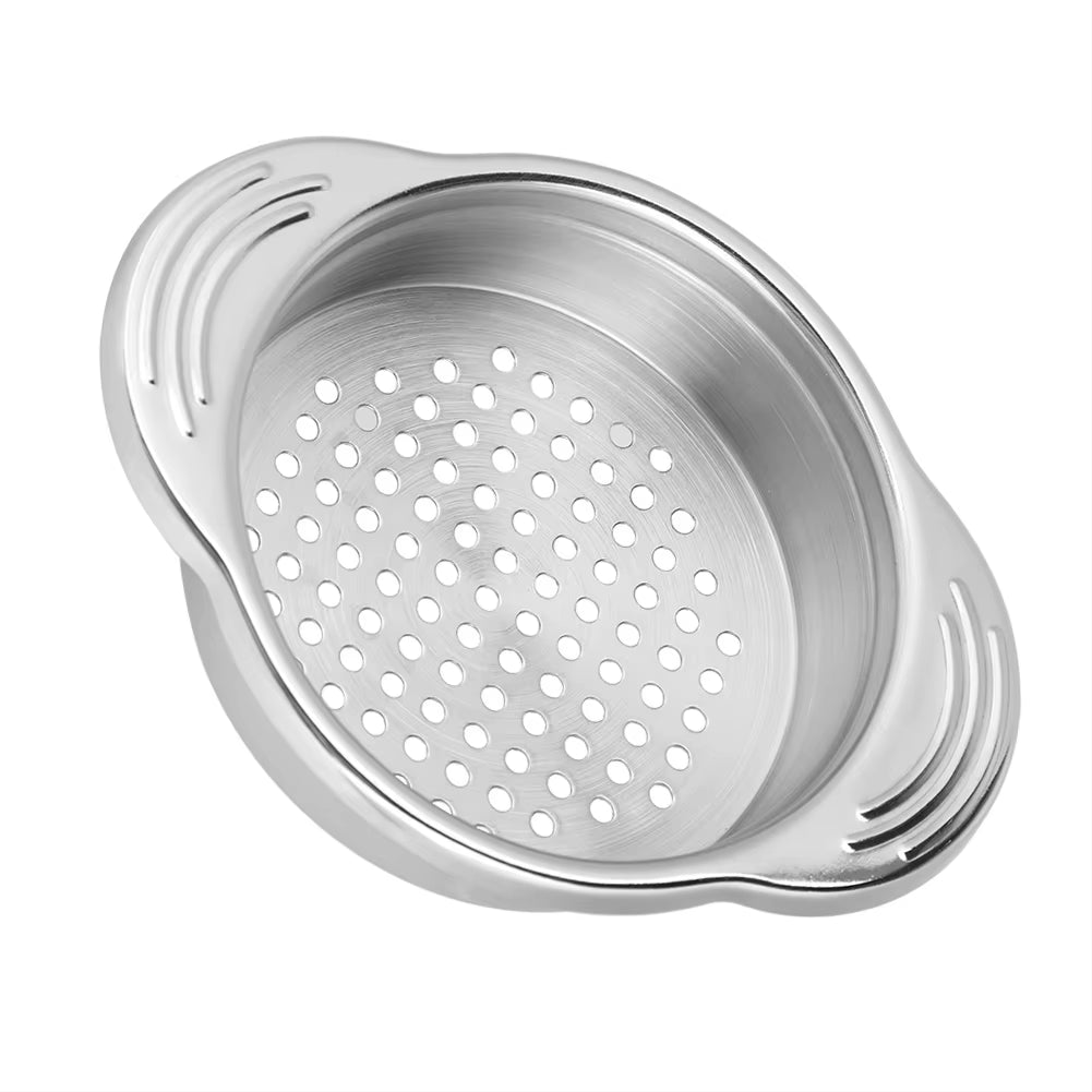 Stainless Steel Food Can Strainer Canned Food Drainer Tuna Can Oil Press Squeezer Kitchen Accessories