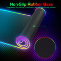 Wireless Charging RGB Luminous Mouse Pad Charger Phone Gaming Mousepad Keyboard Game Table Pad Laptop Mouse Mat Deskpad Mausepad