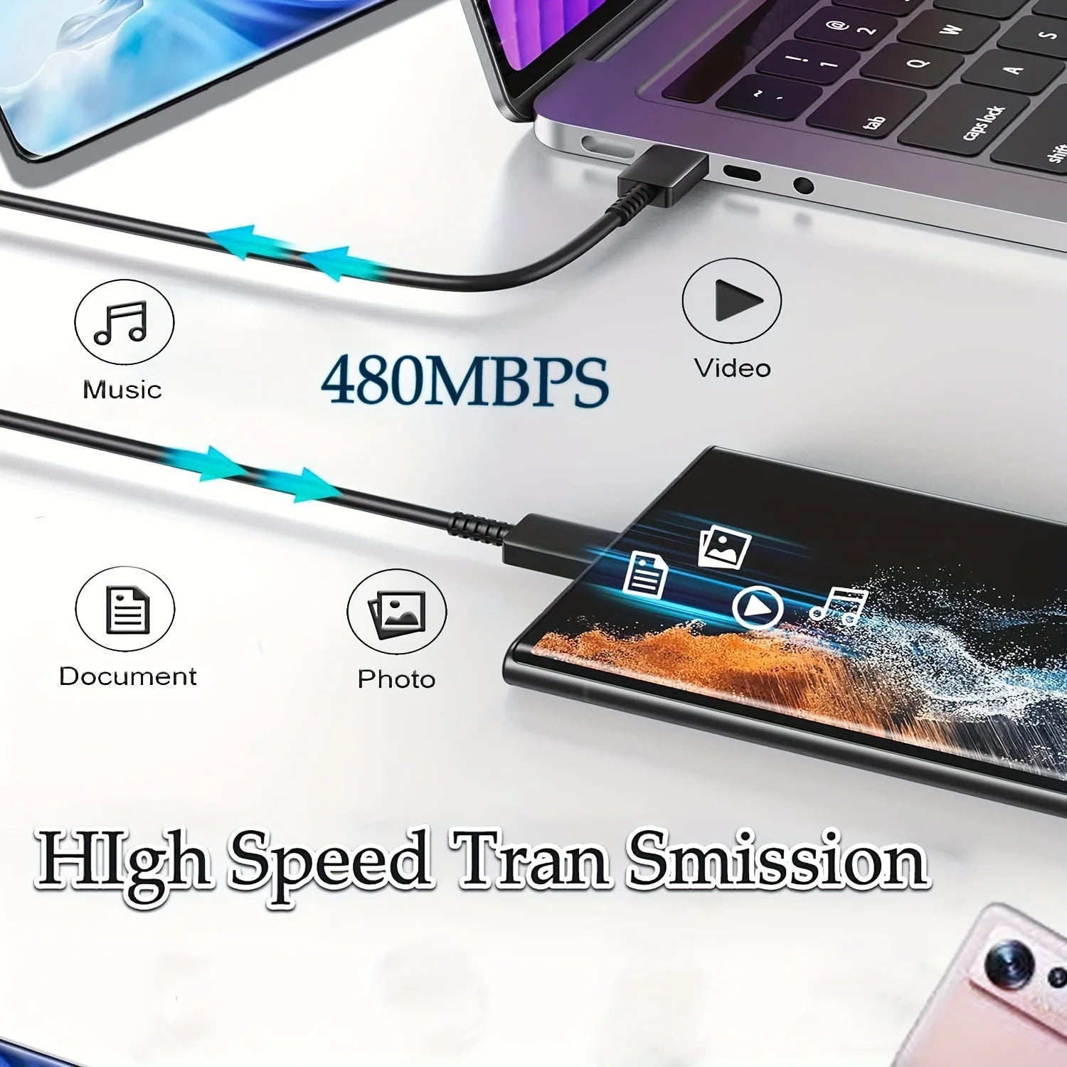 45W USB-C Mobile Phone Charger Plug Fast Charging Plug Mobile Phone Charger Adapter Suitable for Phone Tablet Fast Charging Plug