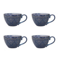 Gabriela Blue Stoneware 16-Piece Dinnerware Set