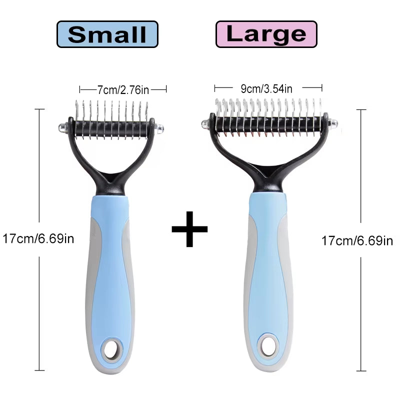 Multifunction Pet Deshedding Brush Dog Hair Remover Pet Fur Knot Cutter Puppy Cat Comb Brushes Dogs Grooming Shedding Supplies