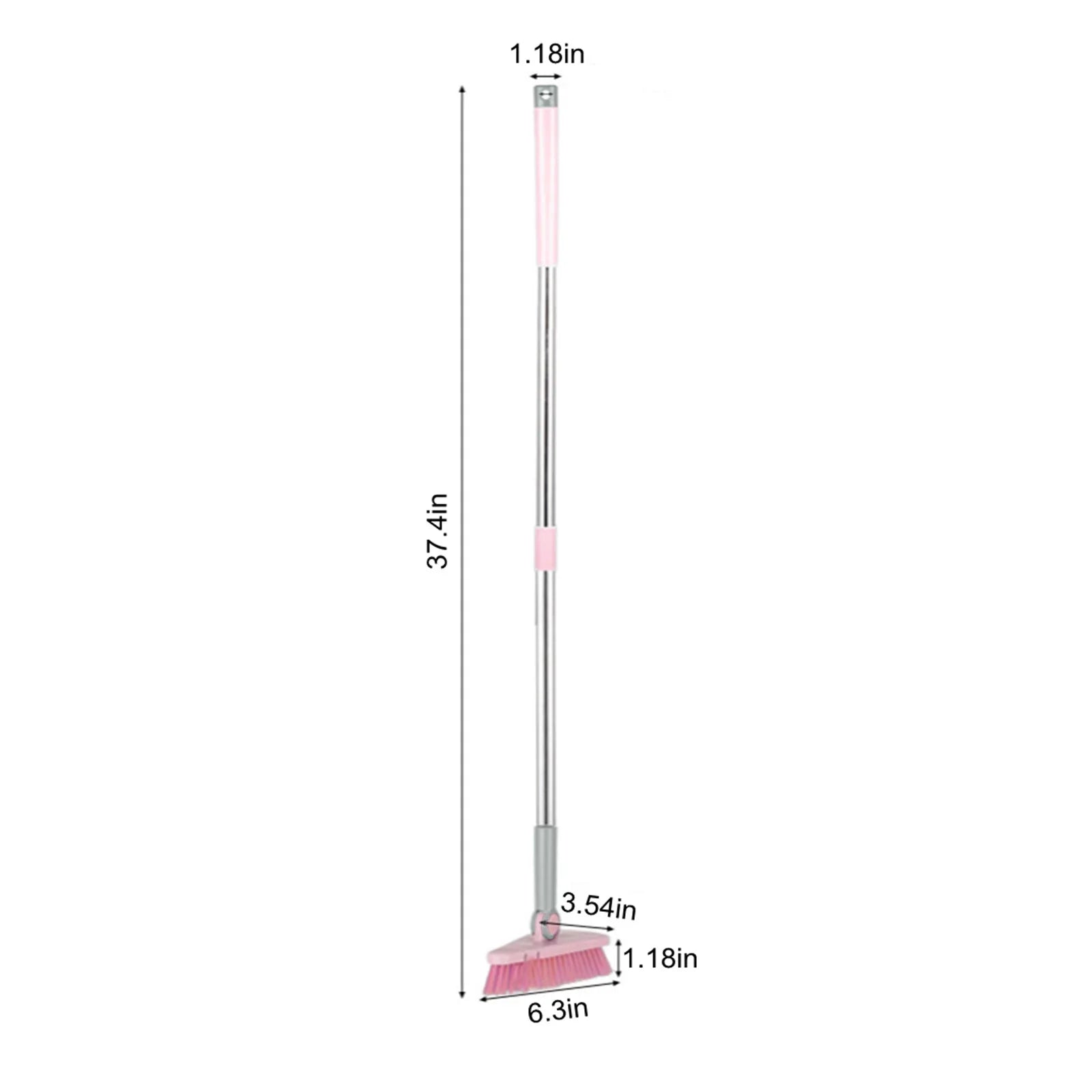 Up to 65% off  Tub Tile Cleaner Brush with Long Handle ,Shower Brush Cleaner Toolfor Bathroom Bathtub Toilet Floor Kitchen Baseboard Cleaner Cleaning Supplies on Clearance