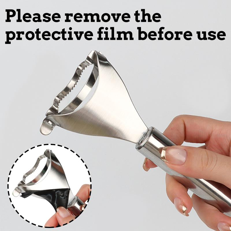 2 Counts Corn Peeler Corn Thresher, Ergonomic Handle, Kitchen Gadget Cutter Tool