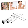 Makeup Brush Set Set Eyeshadow Blush Brush Travel for Women Daily Makeup Routine Comfortable Grip Metal Handle