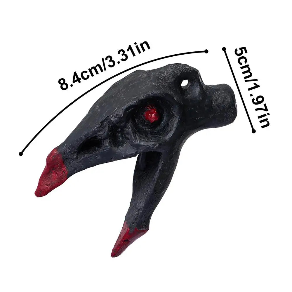 Authentic Aztec Whistle Loud Spookys Aztec Scary Death Whistle Realistic Human Screaming Aztec Ghost War Whistle Skull Head Toy