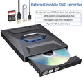 4In2 USB3.0 Type C External CD DVD RW VCD Optical Drive with SD Card Reader DVD Burner CD Writer Super Drive for Laptop Notebook