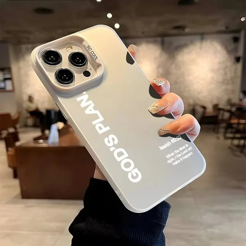 Christian Aesthetic Phone Case for Iphone 16 15 14 13 12 11 Pro Max X XR XS 8 7 plus Mini SE 2020 2022 Mobile Case