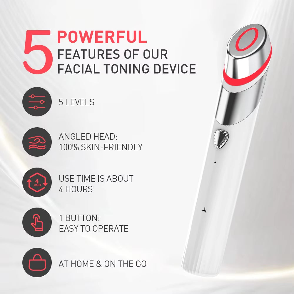 Beauty Face Skin Lifting Device Skin Rejuvenation Facial Whitening Beauty anti Aging Face Massager for Face Neck