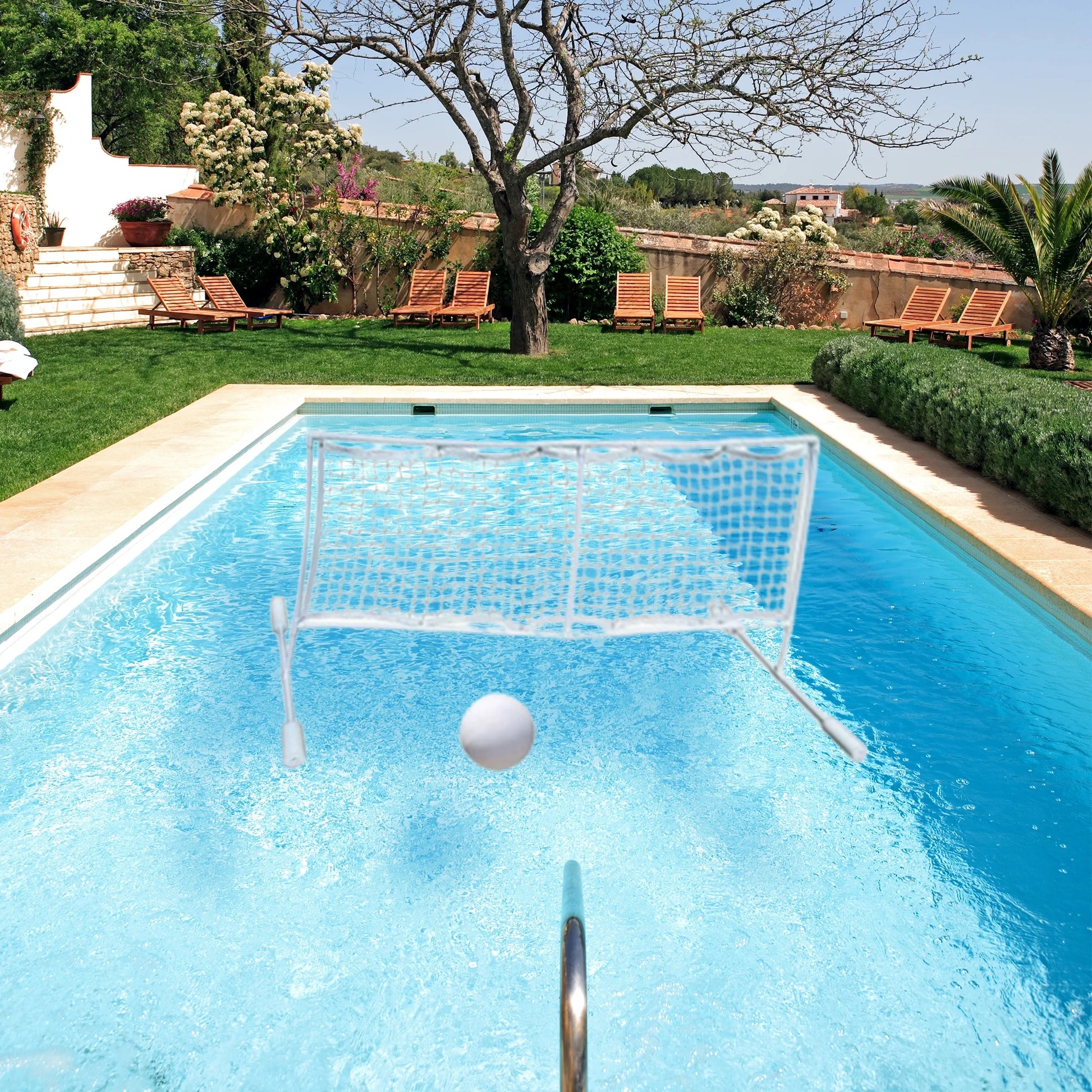 Floating Super Volley Game Game