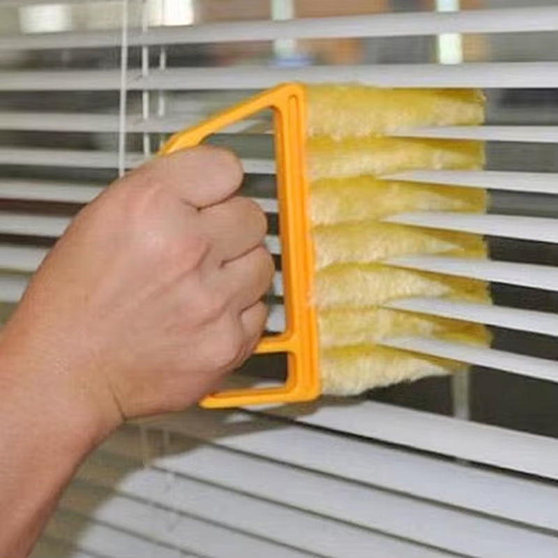 Microfibre Venetian Blind Cleaner Window Conditioner Duster Shutter Clean Brush Washable Venetian Blind Blade Cleaning Cloth