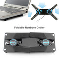 USB Powered Laptop Cooling Pad with Double 60Mm Fans Notebook Cooler Notebook Cooling Pad for Notebook Laptop PC Computer
