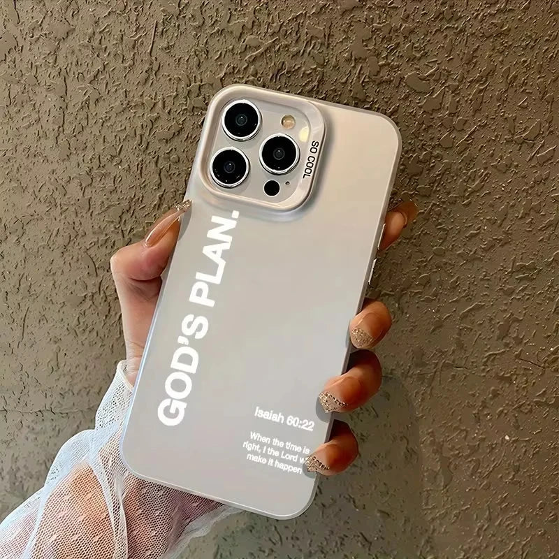 Christian Aesthetic Phone Case for Iphone 16 15 14 13 12 11 Pro Max X XR XS 8 7 plus Mini SE 2020 2022 Mobile Case