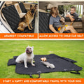 Ultimate Dog Car Seat Cover - Waterproof, Non-Slip Protector for Back Seat - Fits Most Cars, Trucks, and SUVs - Black