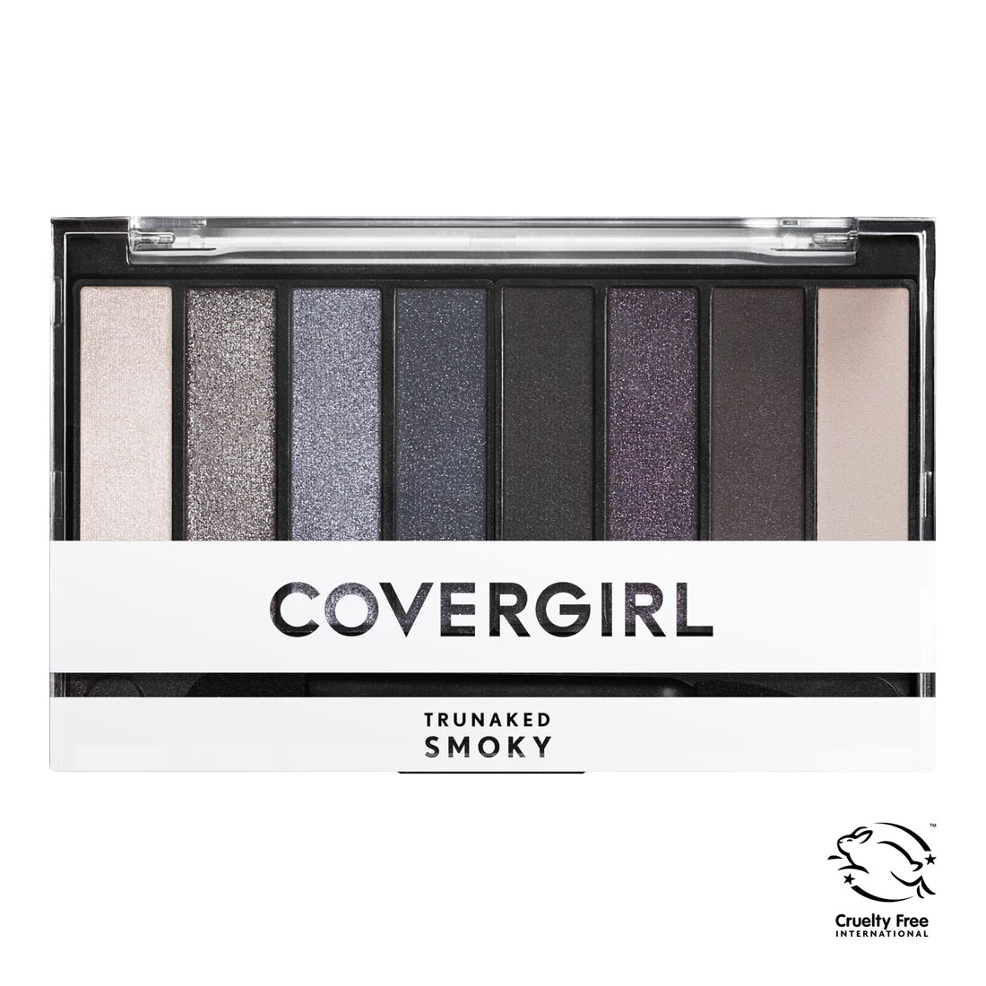 Trunaked Eyeshadow Palette, 820 Smokey, 0.23 Oz, Eyeshadow Palette, Natural Looks Eyeshadow, Natural Eyeshadow, Nude Eyeshadow Palette, Neutral Shades