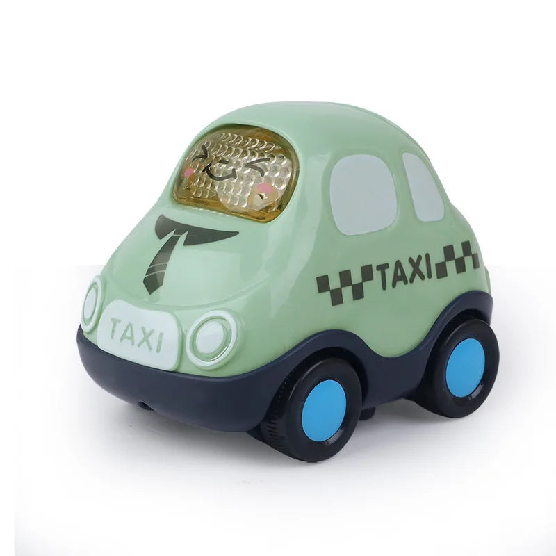 Kids Toys Cars Cartoon Press Inertia Car Toy Fire Engine Ambulance Cars Models Montessori Baby Toys for Boys Girls 1 to 3 Years