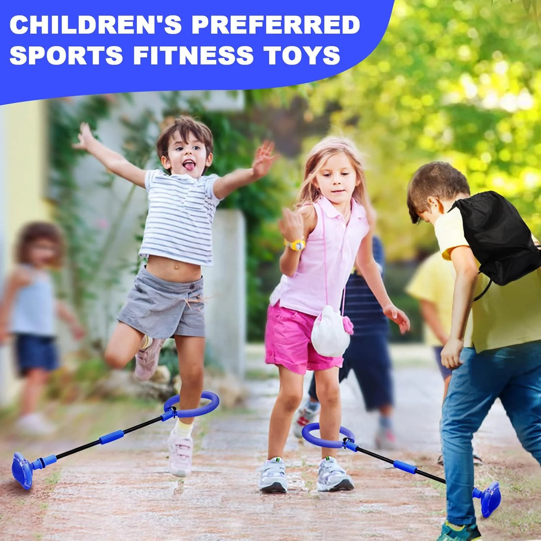 Skip Ball, Portable Foldable Colorful Flash Wheel Swing Ball, Kids Toys for Girls & Boys for Skip It, Sports Fitness Toys for Kids & Adults. Gifts for Mom Women & Girls Toys Age 5-10 Years