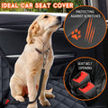 Ultimate Dog Car Seat Cover - Waterproof, Non-Slip Protector for Back Seat - Fits Most Cars, Trucks, and SUVs - Black