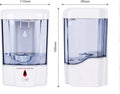 20 Fl Oz/600Ml Wall Mount Automatic Foam Soap Dispenser Hand Sanitizer Dispenser, White