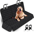Ultimate Dog Car Seat Cover - Waterproof, Non-Slip Protector for Back Seat - Fits Most Cars, Trucks, and SUVs - Black