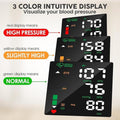Wrist Blood Pressure Monitor, Rechargeable Blood Pressure Monitor for Home Use, LED Display, Voice Broadcast, Wrist Measuring Instrument, Touch Screen Wrist Blood Pressure Cuff, 99X2 Reading Memory Wrist Blood Pressure Monitor, with Carrying Case.