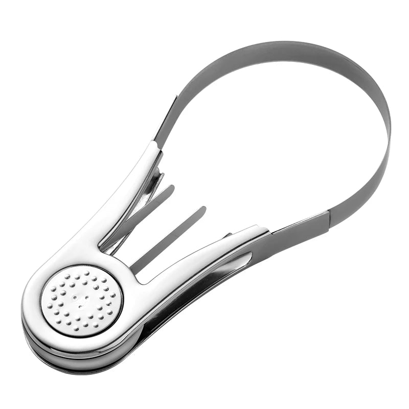 New Stylish Stainless Steel Mango Splitter Cutter Fruit Seed Remover Gadget Peach Slicer Kitchen Gadget Metal Food Serving Tools