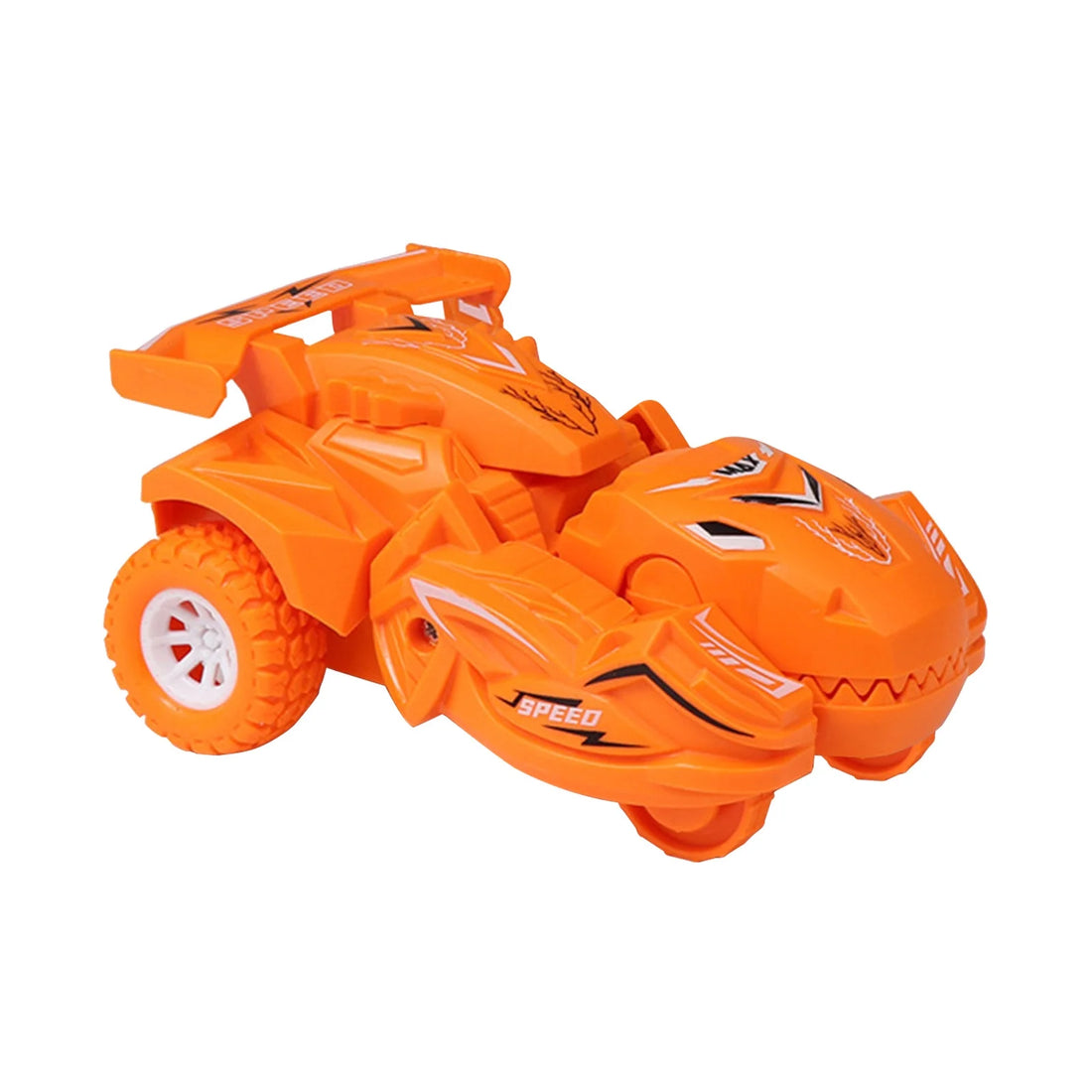Taotanxi Transforming Dinosaur LED Car Dinosaur Toys for Kids 3-5-7 Pull Back Dino Race Car Toy Cars Christmas Birthday Gifts for Toddlers Boys Girls