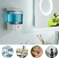 20 Fl Oz/600Ml Wall Mount Automatic Foam Soap Dispenser Hand Sanitizer Dispenser, White