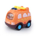 Kids Toys Cars Cartoon Press Inertia Car Toy Fire Engine Ambulance Cars Models Montessori Baby Toys for Boys Girls 1 to 3 Years