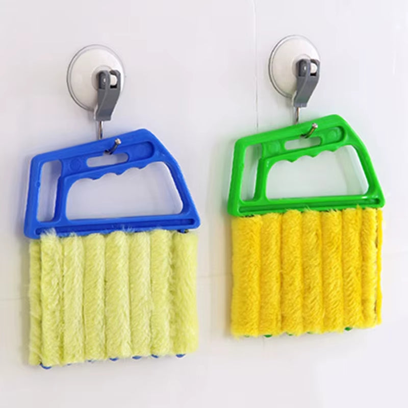 Microfibre Venetian Blind Cleaner Window Conditioner Duster Shutter Clean Brush Washable Venetian Blind Blade Cleaning Cloth