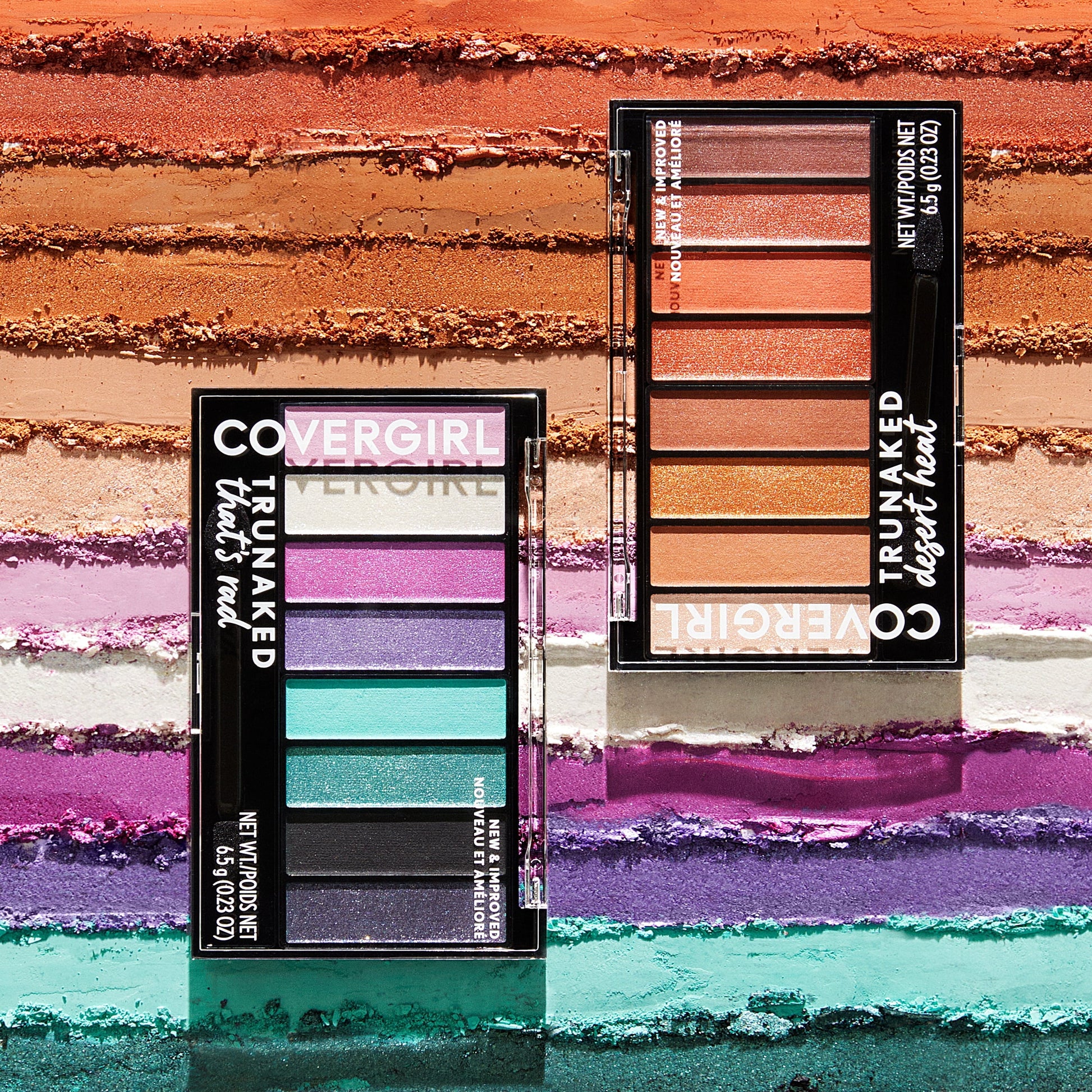 Trunaked Eyeshadow Palette, 820 Smokey, 0.23 Oz, Eyeshadow Palette, Natural Looks Eyeshadow, Natural Eyeshadow, Nude Eyeshadow Palette, Neutral Shades