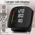 Wrist Blood Pressure Monitor, Rechargeable Blood Pressure Monitor for Home Use, LED Display, Voice Broadcast, Wrist Measuring Instrument, Touch Screen Wrist Blood Pressure Cuff, 99X2 Reading Memory Wrist Blood Pressure Monitor, with Carrying Case.