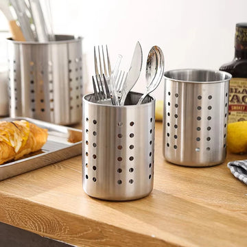 Stainless Steel Cutlery & Chopstick Holder Drainer