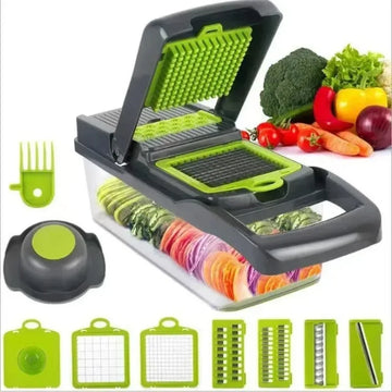 16-in-1 Multifunction Vegetable Cutter Dicer & Slicer