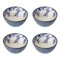 Gabriela Blue Stoneware 16-Piece Dinnerware Set