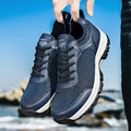 Cushion Casual Mens Shoes Blue 45