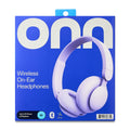 Wireless On-Ear Headphones, Lilac