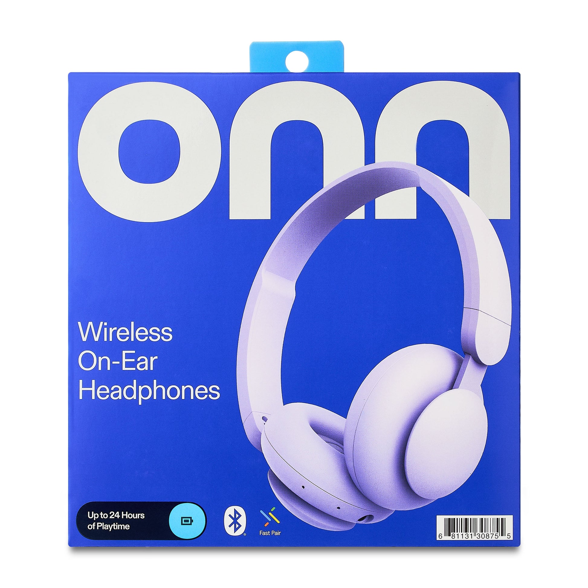 Wireless On-Ear Headphones, Lilac