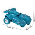 Taotanxi Transforming Dinosaur LED Car Dinosaur Toys for Kids 3-5-7 Pull Back Dino Race Car Toy Cars Christmas Birthday Gifts for Toddlers Boys Girls