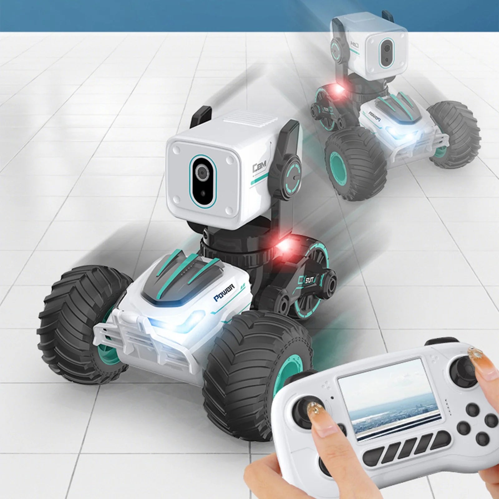 under $5 Remote Control Car with 1080P HD Camera - Photography Remote Control Car Photo HD Video Real Time Video Dialogue Children Remote Control Car Toys for Boys and Girls