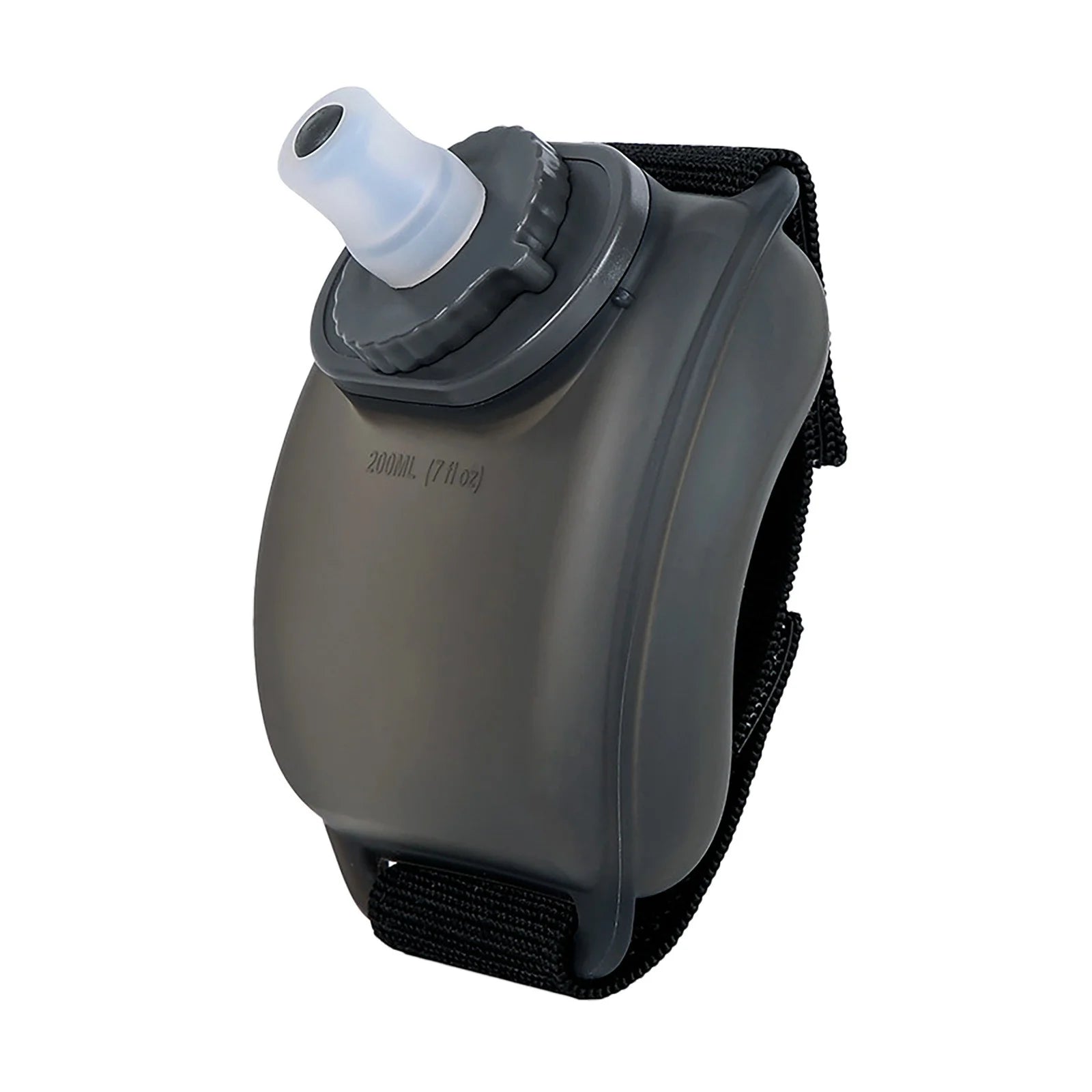 Wrist Water Bottle, Wearable Handsfree Silicone 7 Oz Running Water Bottle, Sports Portable Fitness Cycling Marathon Rock Climbing Cycling Sports Cup