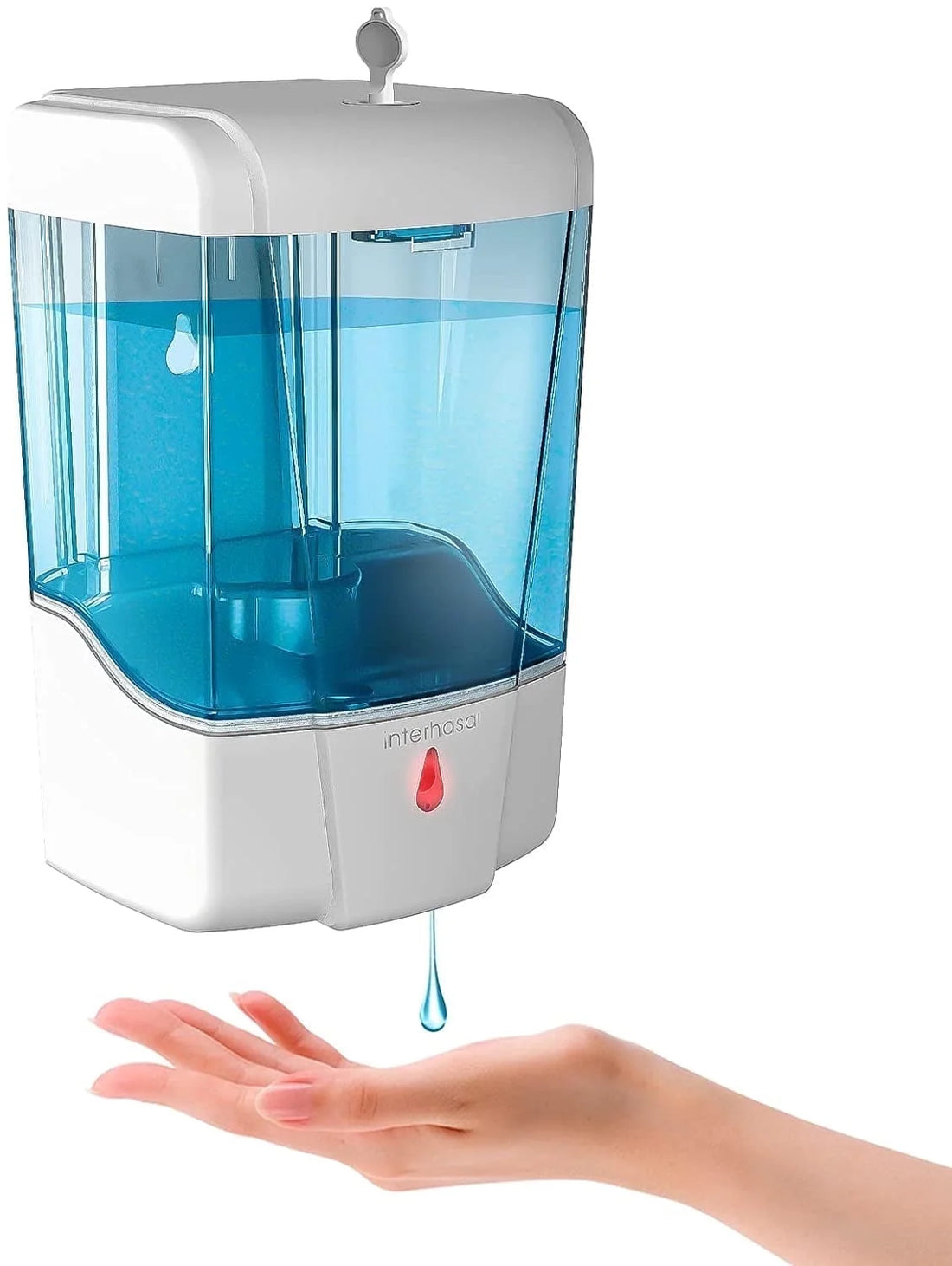 20 Fl Oz/600Ml Wall Mount Automatic Foam Soap Dispenser Hand Sanitizer Dispenser, White