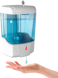 20 Fl Oz/600Ml Wall Mount Automatic Foam Soap Dispenser Hand Sanitizer Dispenser, White