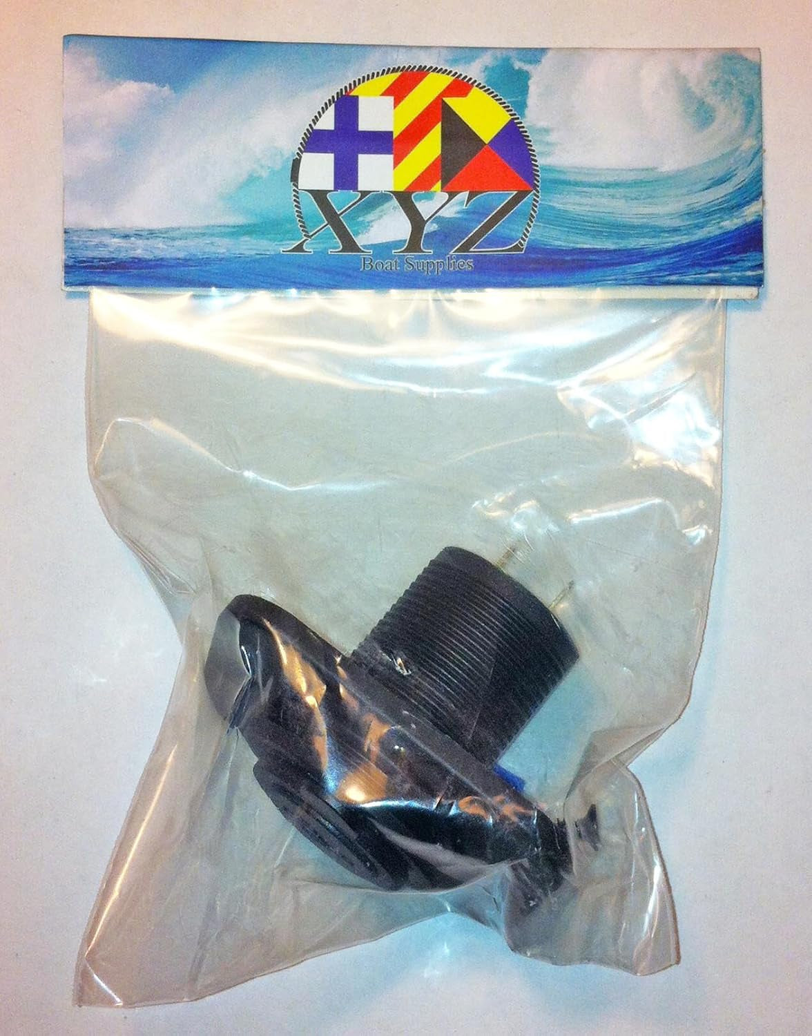 Dual USB Charger Socket for Boat/Rv/Car/Motor-Home (Black W/White Light)