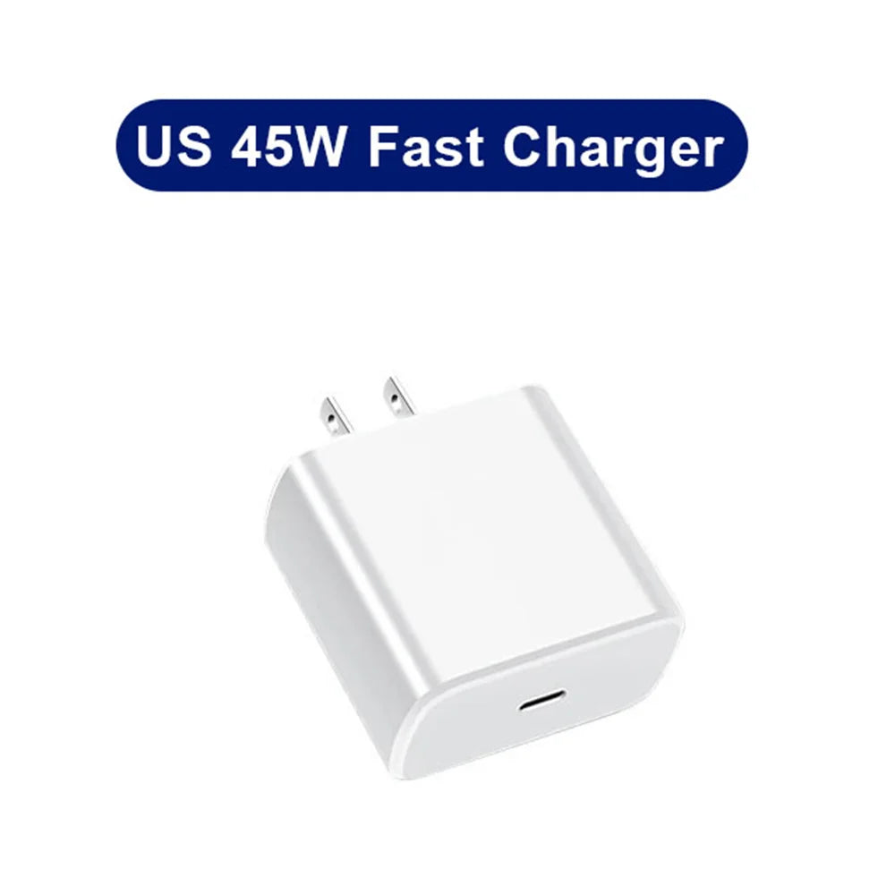 45W USB-C Mobile Phone Charger Plug Fast Charging Plug Mobile Phone Charger Adapter Suitable for Phone Tablet Fast Charging Plug