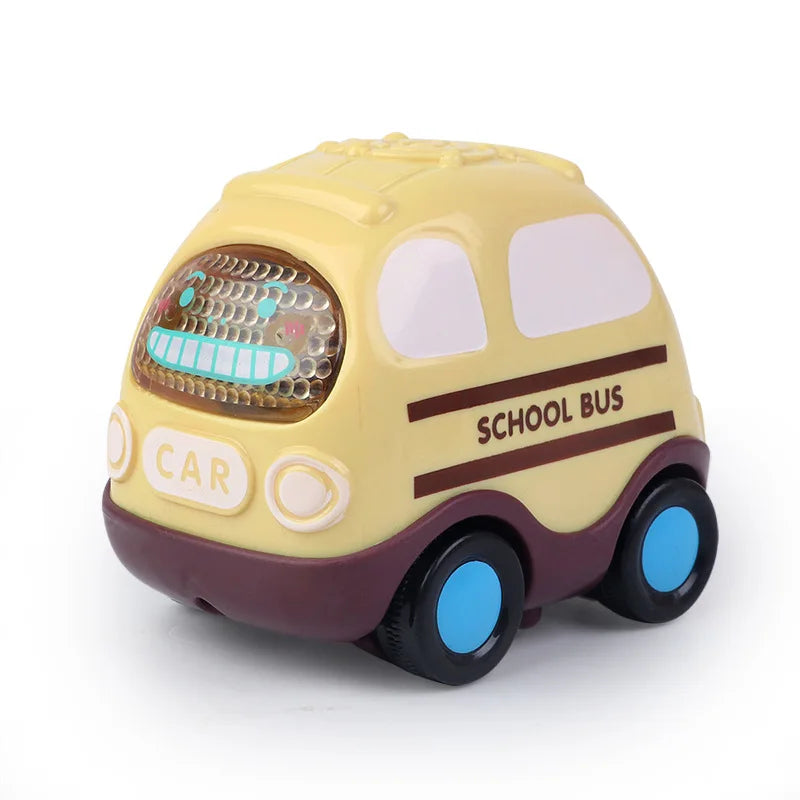 Kids Toys Cars Cartoon Press Inertia Car Toy Fire Engine Ambulance Cars Models Montessori Baby Toys for Boys Girls 1 to 3 Years